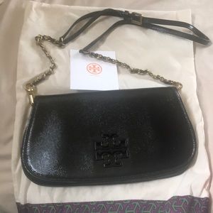Tory Burch Britten Patent Clutch